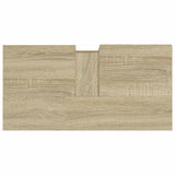 Bathroom Cabinet Sonoma Oak 65x33x60 cm Engineered Wood - Close-Up Angle
