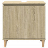 Sink Cabinet Sonoma Oak 58x33x60 cm Engineered Wood