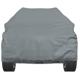 Car Cover for SUV Full Grey M Non-Woven Fabric - 45-Degree Angle