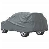 Car Cover for SUV Full Grey L Non-Woven Fabric - Close-Up Angle