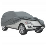 Car Cover for SUV Full Grey XL Non-Woven Fabric - Top-Down View