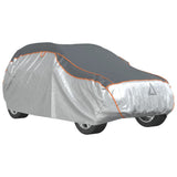Car Cover for SUV Hail Protection Full M Grey and Silver - Front View