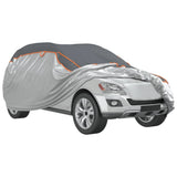 Car Cover for SUV Hail Protection Full M Grey and Silver - Top-Down View
