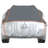 Car Cover for SUV Hail Protection Full M Grey and Silver - 45-Degree Angle