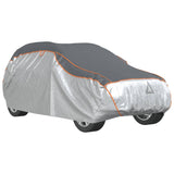 Car Cover for SUV Hail Protection Full XL Grey and Silver - Front View