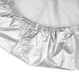 Car Cover for SUV Hail Protection Full XL Grey and Silver - Low Angle