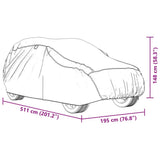 Car Cover for SUV Hail Protection Full XL Grey and Silver - Extra Image