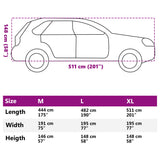 Car Cover for SUV Hail Protection Full XL Grey and Silver - Extra Image