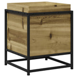 Garden Planter 40x40x50 cm Impregnated Wood Pine - Front View