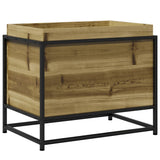 Garden Planter 60x40x50 cm Impregnated Wood Pine - Front View