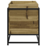 Garden Planter 60x40x50 cm Impregnated Wood Pine - Rear View