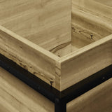 Garden Planter 80x40x50 cm Impregnated Wood Pine - Low Angle