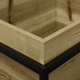 Garden Planter 100x40x50 cm Impregnated Wood Pine - Low Angle