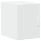 Wall Cabinet White 30x42.5x40 cm Engineered Wood - Front View