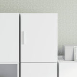 Wall Cabinet White 30x42.5x40 cm Engineered Wood