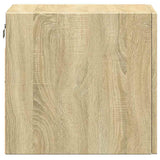 Wall Cabinet Sonoma Oak 30x42.5x40 cm Engineered Wood - 45-Degree Angle