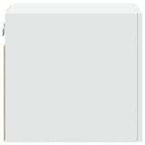 Wall Cabinet White 40x42.5x40 cm Engineered Wood - 45-Degree Angle