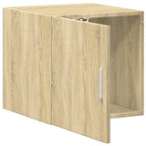 Wall Cabinet Sonoma Oak 40x42.5x40 cm Engineered Wood - Close-Up Angle