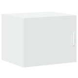 Wall Cabinet White 50x42.5x40 cm Engineered Wood - Front View