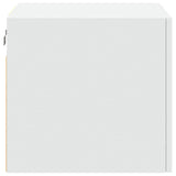 Wall Cabinet White 50x42.5x40 cm Engineered Wood - 45-Degree Angle
