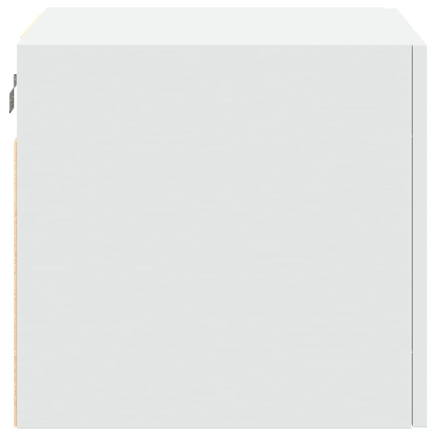 Wall Cabinet White 50x42.5x40 cm Engineered Wood