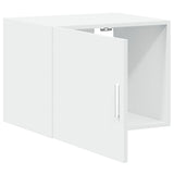 Wall Cabinet White 50x42.5x40 cm Engineered Wood - Low Angle