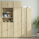 Wall Cabinet Sonoma Oak 50x42.5x40 cm Engineered Wood - Side View