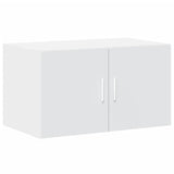Wall Cabinet White 70x42.5x40 cm Engineered Wood - Front View