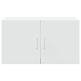 Wall Cabinet White 70x42.5x40 cm Engineered Wood - Top-Down View