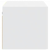 Wall Cabinet White 70x42.5x40 cm Engineered Wood - 45-Degree Angle