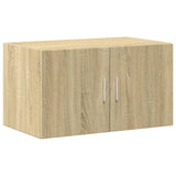 Wall Cabinet Sonoma Oak 70x42.5x40 cm Engineered Wood - Front View