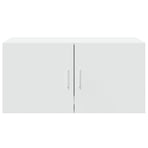 Wall Cabinet White 80x42.5x40 cm Engineered Wood
