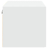 Wall Cabinet White 80x42.5x40 cm Engineered Wood - 45-Degree Angle