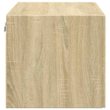 Wall Cabinet Sonoma Oak 80x42.5x40 cm Engineered Wood - 45-Degree Angle