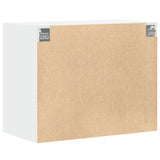 Wall Cabinet White 80x42.5x64 cm Engineered Wood - Rear View