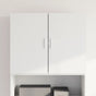 Wall Cabinet White 80x42.5x64 cm Engineered Wood