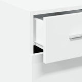 Sideboard White 30x42.5x93 cm Engineered Wood - Extra Image