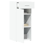 Sideboard White 40x42.5x93 cm Engineered Wood