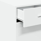 Sideboard White 40x42.5x93 cm Engineered Wood