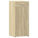 Sideboard Sonoma Oak 40x42.5x93 cm Engineered Wood - Front View