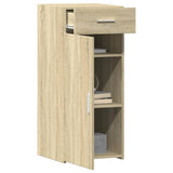 Sideboard Sonoma Oak 40x42.5x93 cm Engineered Wood - Side View
