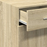 Sideboard Sonoma Oak 40x42.5x93 cm Engineered Wood - Extra Image