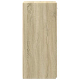 Sideboard Sonoma Oak 45x42.5x93 cm Engineered Wood - 45-Degree Angle