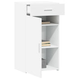 Sideboard White 50x42.5x93 cm Engineered Wood - Side View