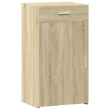 Sideboard Sonoma Oak 50x42.5x93 cm Engineered Wood - Front View