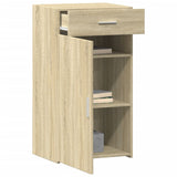 Sideboard Sonoma Oak 50x42.5x93 cm Engineered Wood - Side View