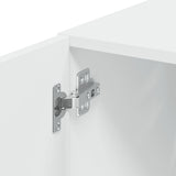 Slim Storage Cabinet White 30x42.5x225 cm Engineered Wood - Extra Image