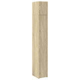 Slim Storage Cabinet Sonoma Oak 30x42.5x225 cm Engineered Wood - Front View