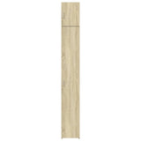Slim Storage Cabinet Sonoma Oak 30x42.5x225 cm Engineered Wood - Top-Down View
