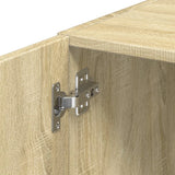 Slim Storage Cabinet Sonoma Oak 30x42.5x225 cm Engineered Wood - Extra Image